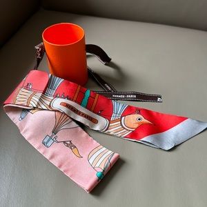 Brand new Hermes twilly scarf